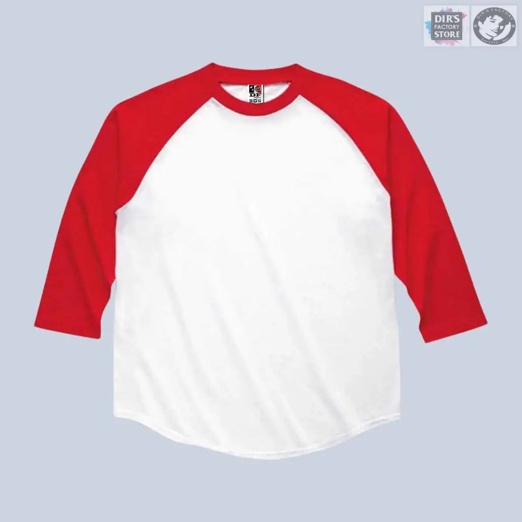 Tl-00138-Rbbdf 710.White X Red / S Shirts & Tops